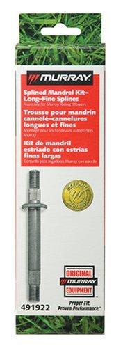 Genuine OEM Murray Jackshaft Spindle/Mandrel Shaft 491922MA 491922