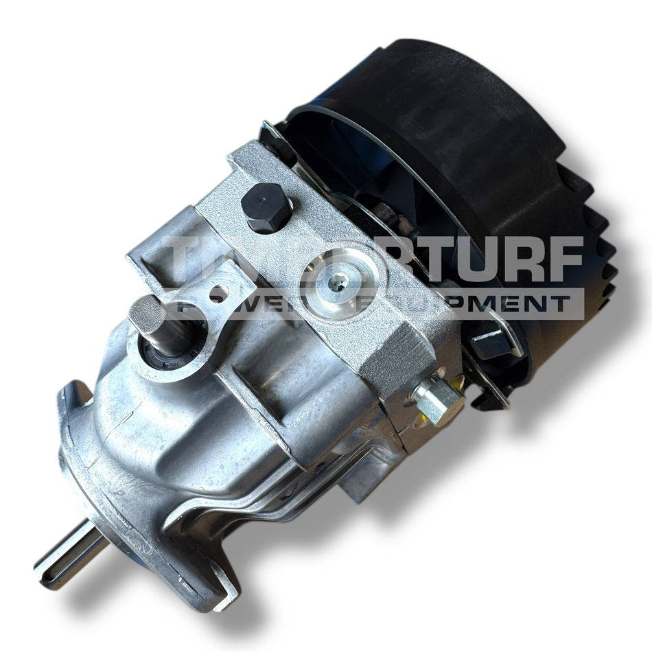 Hydro-Gear LH Hydro Pump & Fan, Scag Turf Tiger 483101, PR-2HBC-GY1E-XXXX